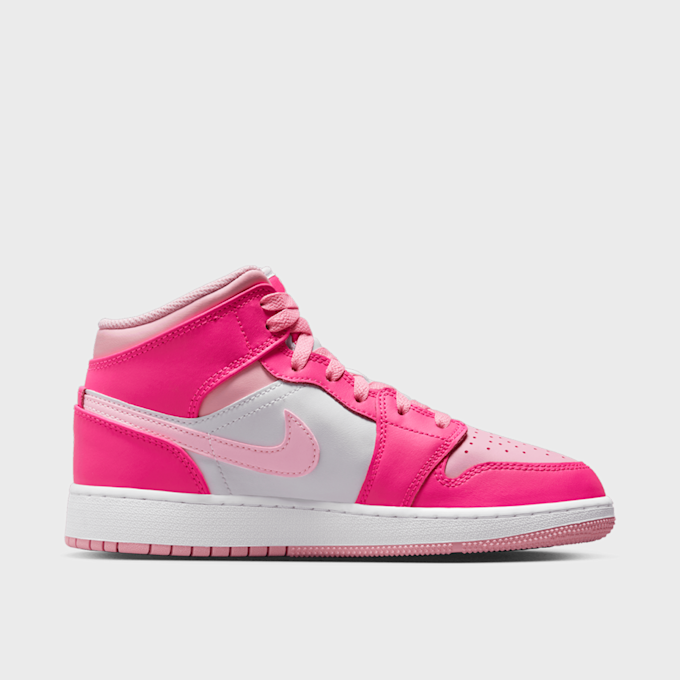 Jordan Air Jordan 1 Mid (GS) blanc 27427 2
