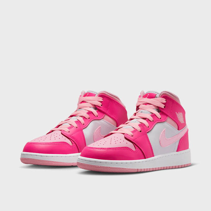 Jordan Air Jordan 1 Mid (GS) blanc 27427 4