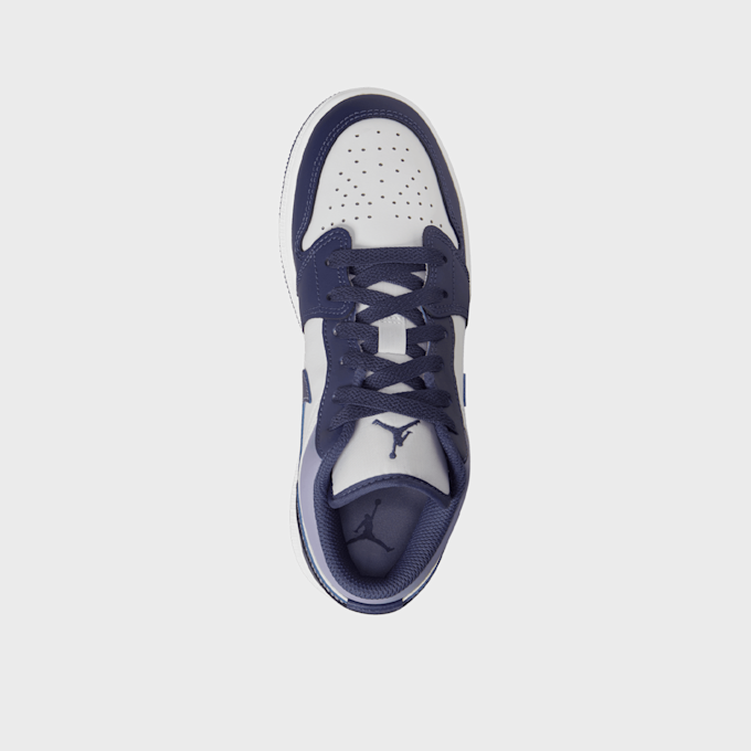 Jordan Air Jordan 1 Low Big Kids' Shoe (GS) biały 27434 4
