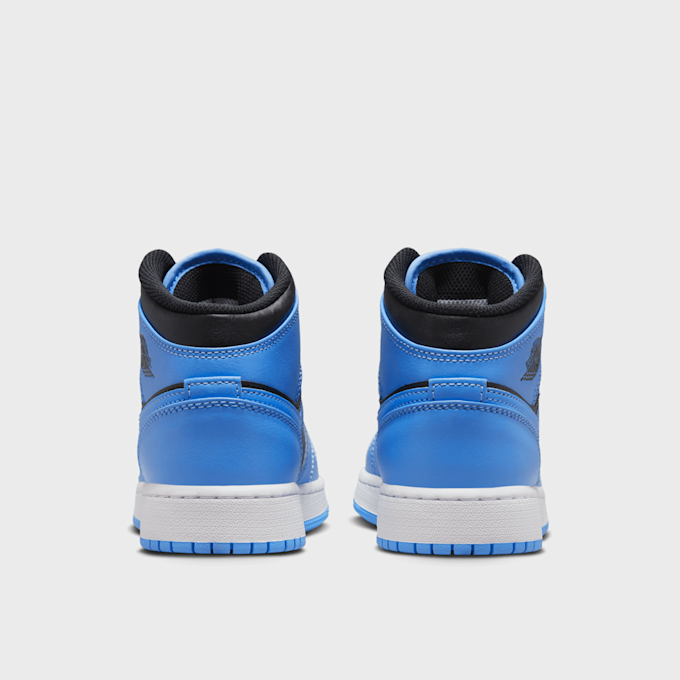 Jordan Air Jordan 1 Mid Big Kids' Shoes (GS) blau 27437 5