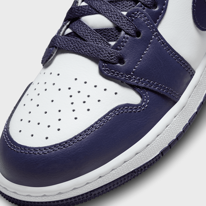 Jordan Air Jordan 1 Mid (GS) branco 27442 7