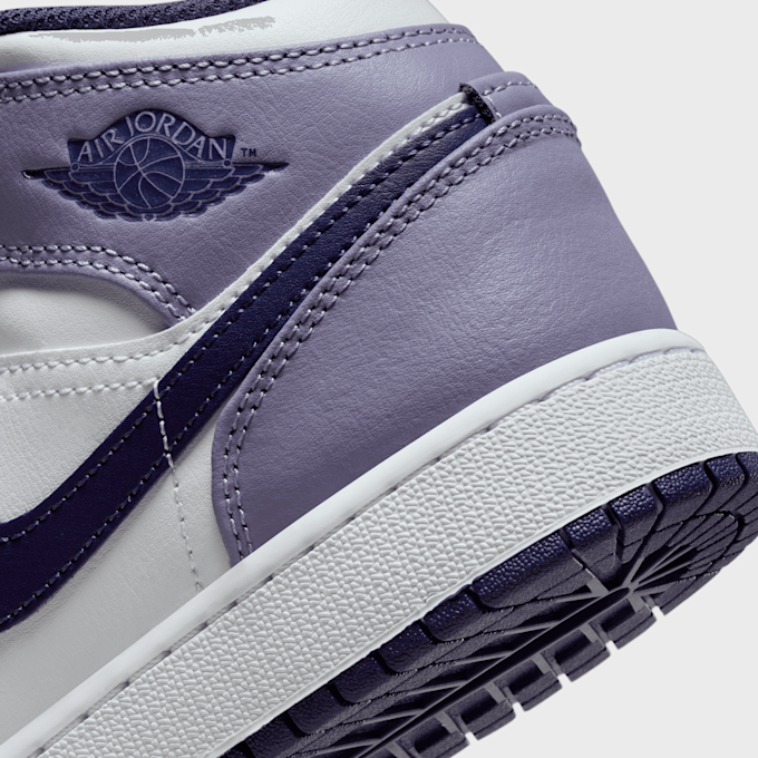 Jordan Air Jordan 1 Mid (GS) blanco 27442 8