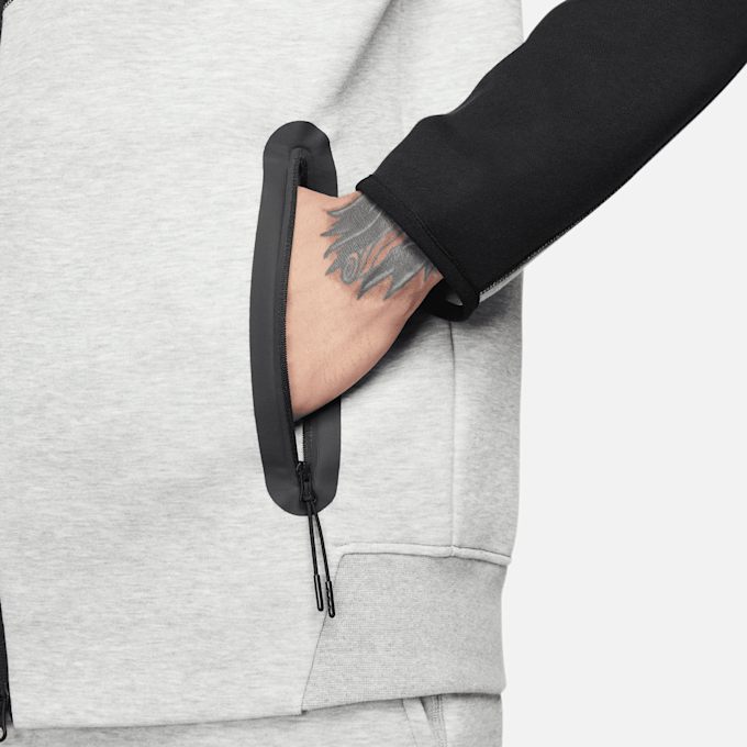 Nike Sportswear Tech Fleece Windrunner Full-Zip Hoodie grijs 27454 5