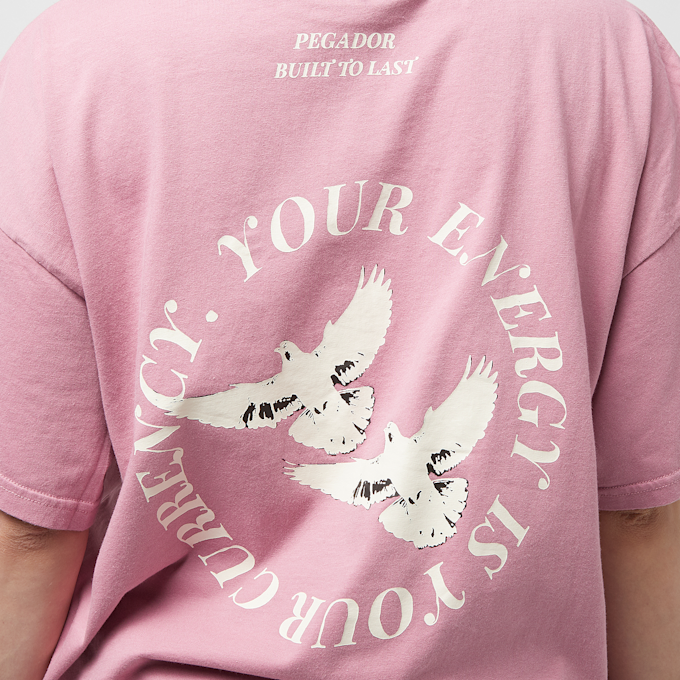 Pegador Portobello Heavy Oversized Tee rosa 27529 4