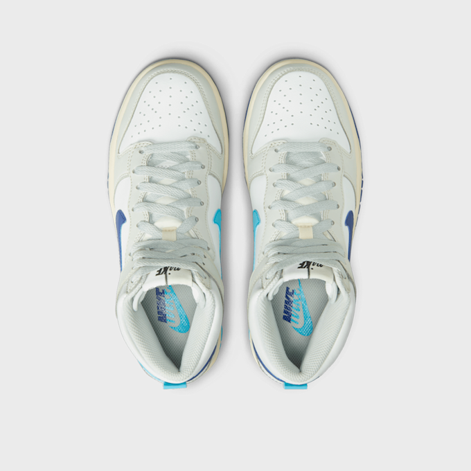 Nike Dunk High SE (GS) blanc 27549 6