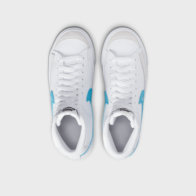 Nike Blazer Mid (GS) bianco 27565 6