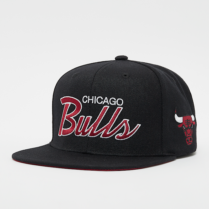 Mitchell & Ness NBA Team Script 2.0 Snapback Chicago Bulls schwarz 27632 1