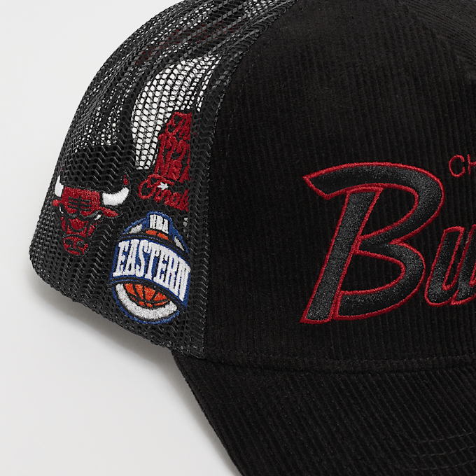 Mitchell & Ness TIMES UP TRUCKER NBA Chicago Bulls black noir 27638 5