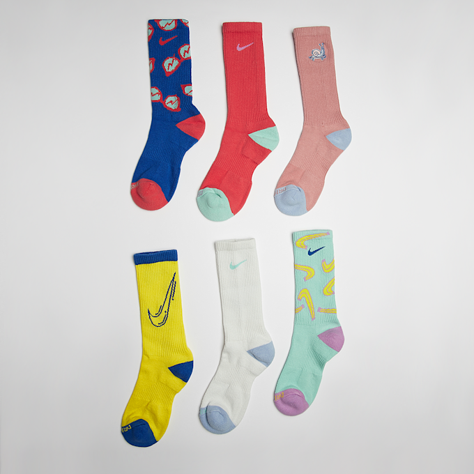 Nike 3 PACK - Everyday Cushioned Crew Socks blauw 27656 1