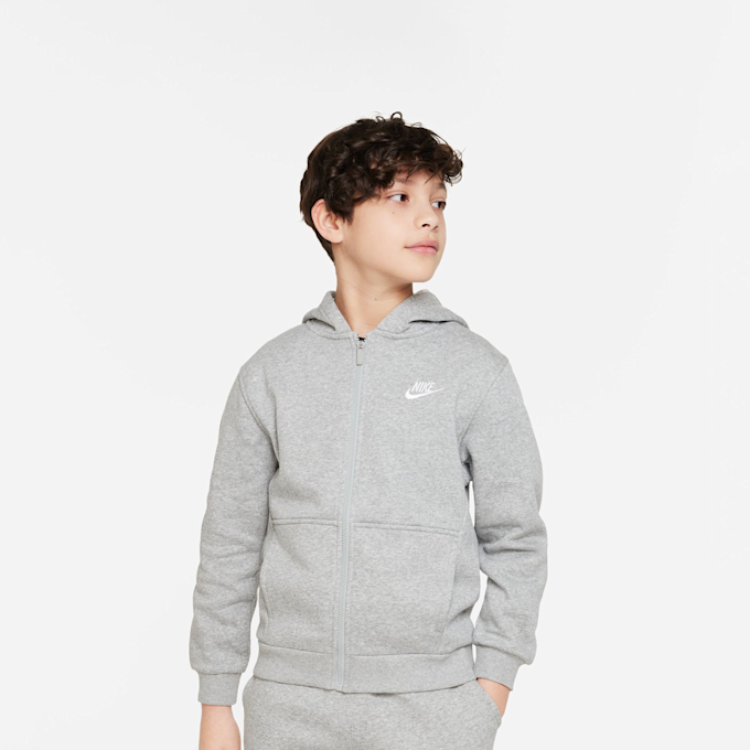 Nike Club Fleece Full-Zip Hoodie zwart 27663 1
