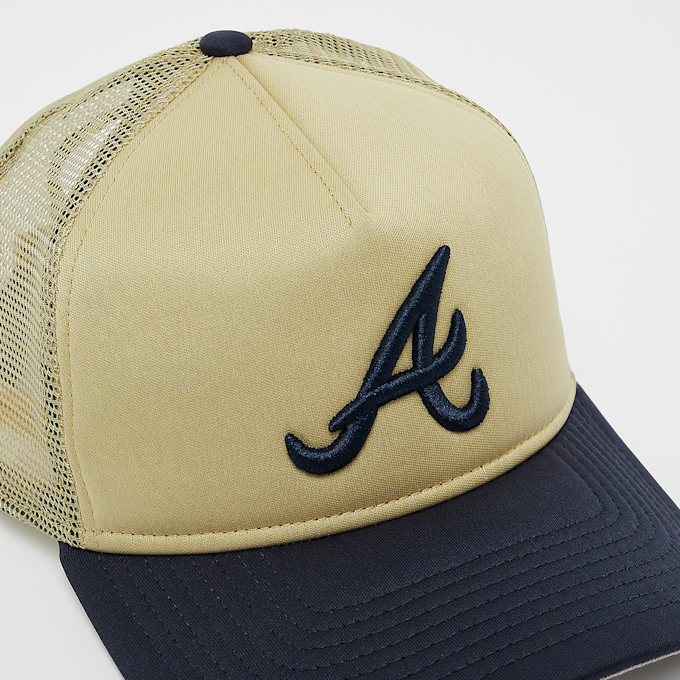 New Era 940 A-Frame All Day 16968 Atlanta Braves Trucker Cap weiß 27858 4
