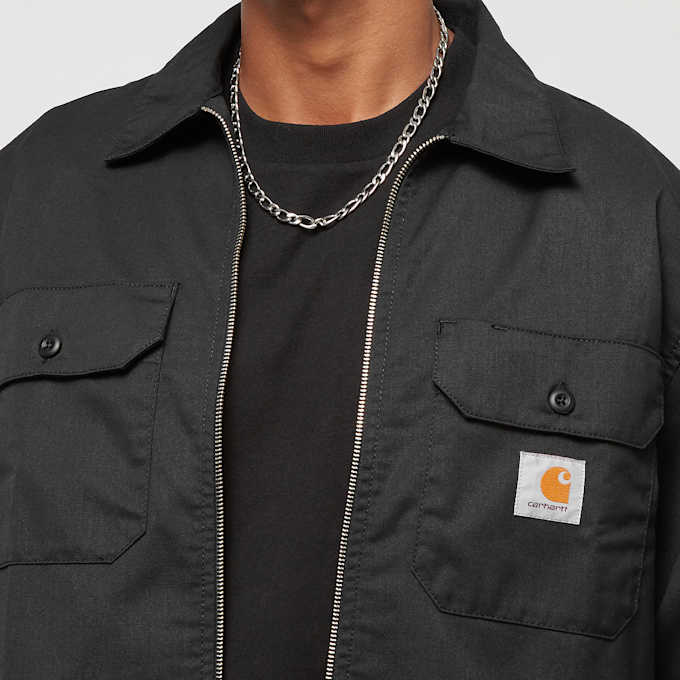 Carhartt WIP Longsleeve Craft Zip Shirt nero 27891 3