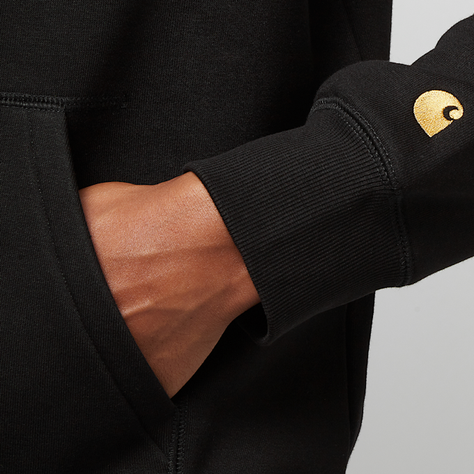 Carhartt WIP Hooded Chase Sweat negro 27896 3