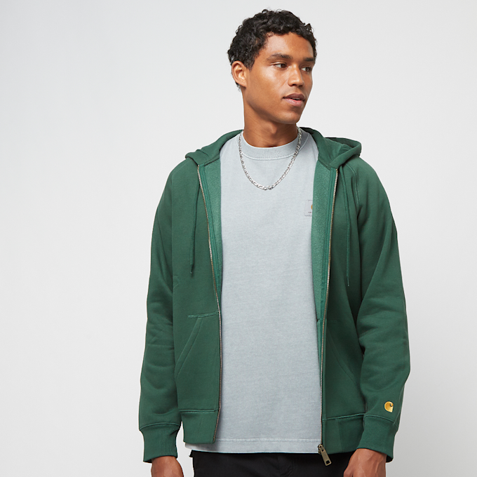 Carhartt WIP Hooded Chase Sweat discovery verde 27897 1