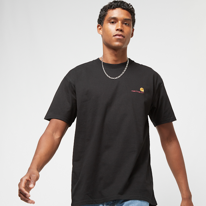 Carhartt WIP Shortsleeve American Script T-Shirt schwarz 27905 1
