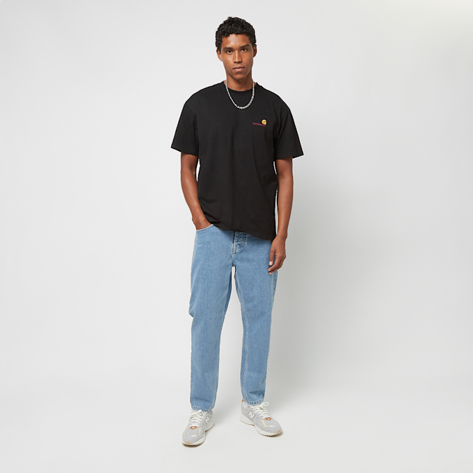 Carhartt WIP Shortsleeve American Script T-Shirt schwarz 27905 4