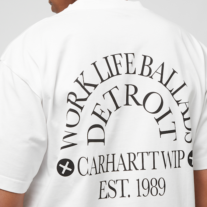 Carhartt WIP Shortsleeve Work Varsity T-Shirt weiß 27914 4
