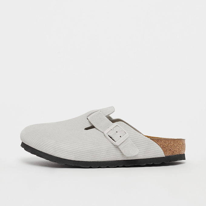 Birkenstock Boston LEVE Corduroy gris 27917 1