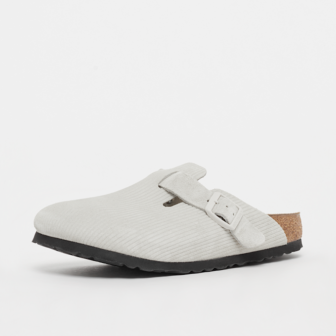 Birkenstock Boston LEVE Corduroy gris 27917 2