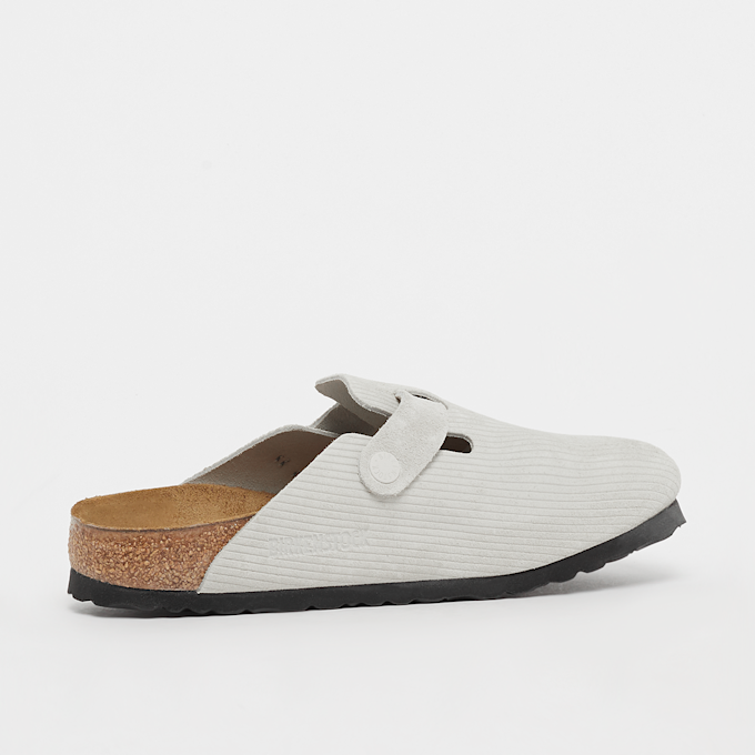Birkenstock Boston LEVE Corduroy gris 27917 3