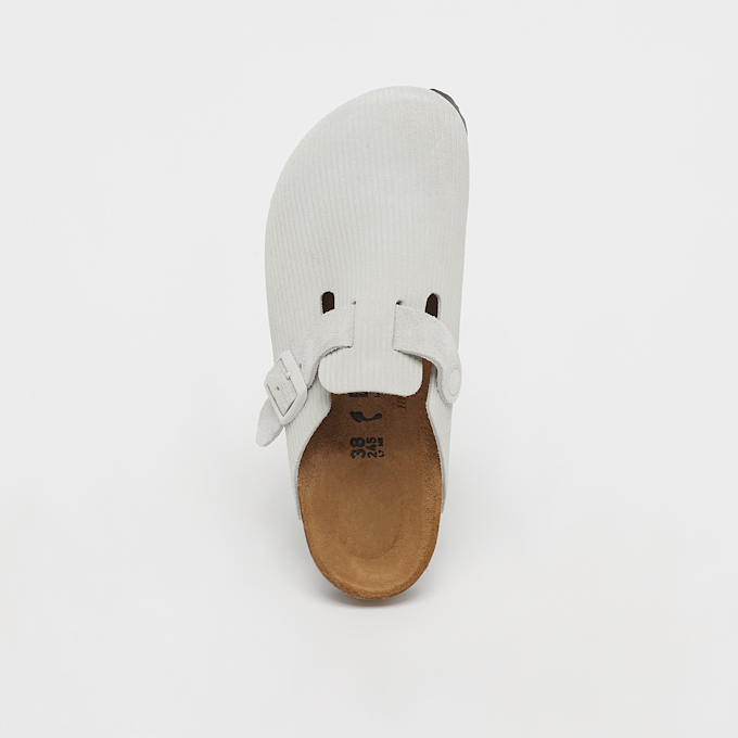Birkenstock Boston LEVE Corduroy gris 27917 5