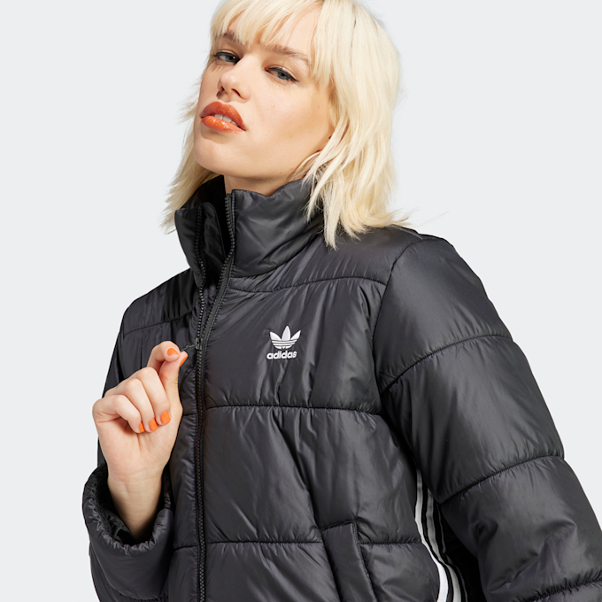 adidas Originals adicolor Puffer Winterjacke schwarz 27927 3