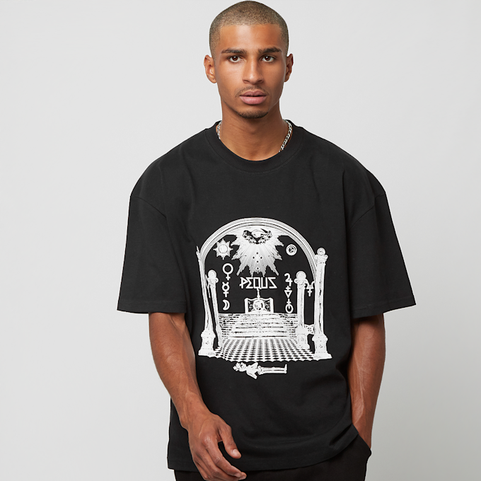PEQUS Monument Graphic T-Shirt noir 27939 1