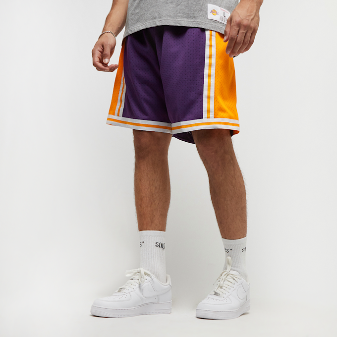 Mitchell & Ness NBA Swingman Shorts Los Angeles Lakers morado 27963 1