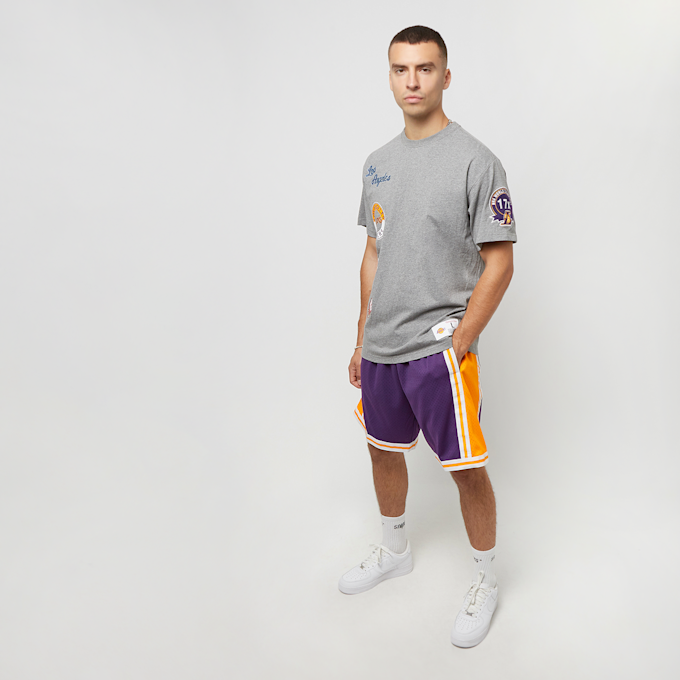 Mitchell & Ness NBA Swingman Shorts Los Angeles Lakers morado 27963 4