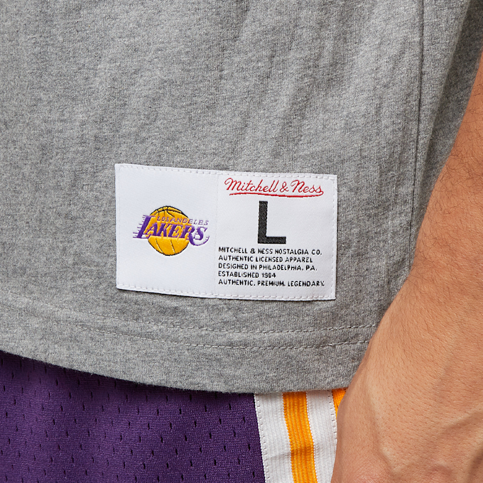 Mitchell & Ness NBA Los Angeles Lakers City Collection gris 27966 1