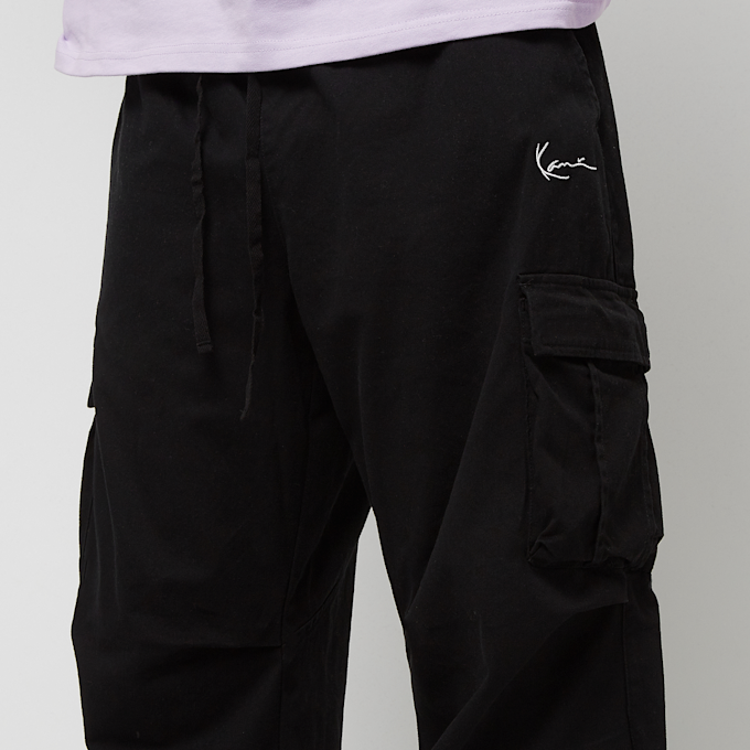 Karl Kani Small Signature Washed Parachute Pants nero 28048 3