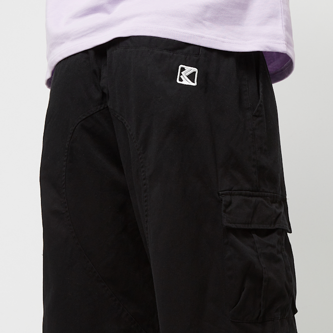 Karl Kani Small Signature Washed Parachute Pants nero 28048 6