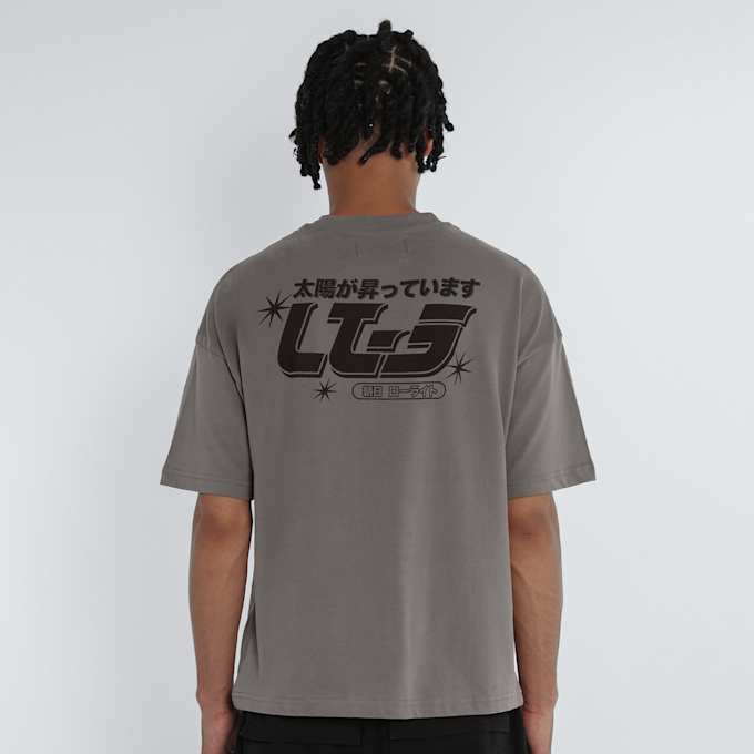 Low Lights Studios Okami Tee grigio 28121 2