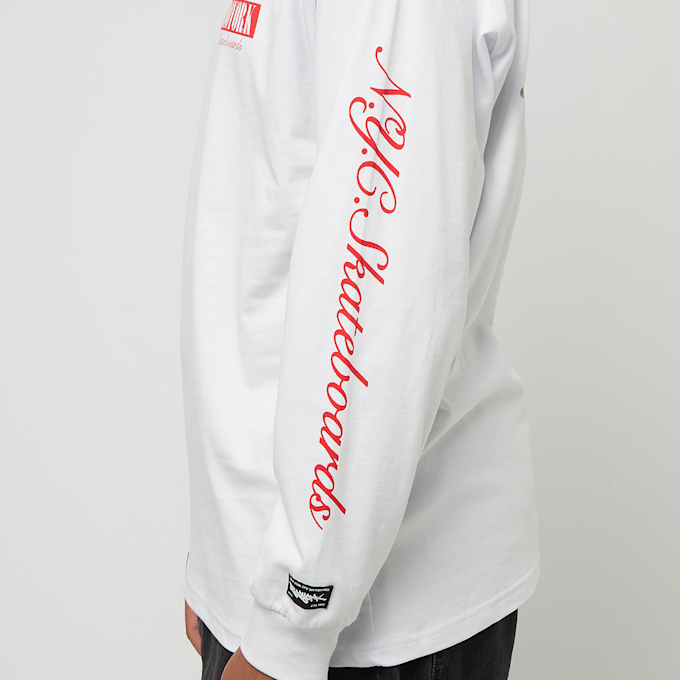 Zoo York Hot Dog Longsleeve blanc 28123 4