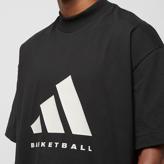 adidas Originals Basketball Cotton Jersey T-Shirt nero 28124 3