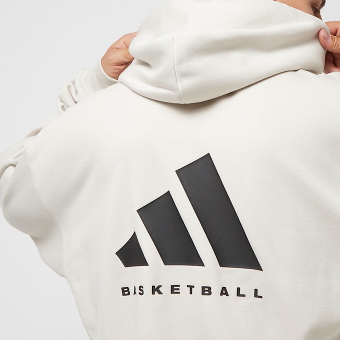 adidas Originals Basketball Fleece Hoodie beige 28130 4