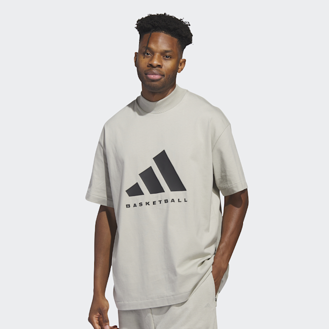adidas Performance One Cotton Jersey Tee gris 28142 1