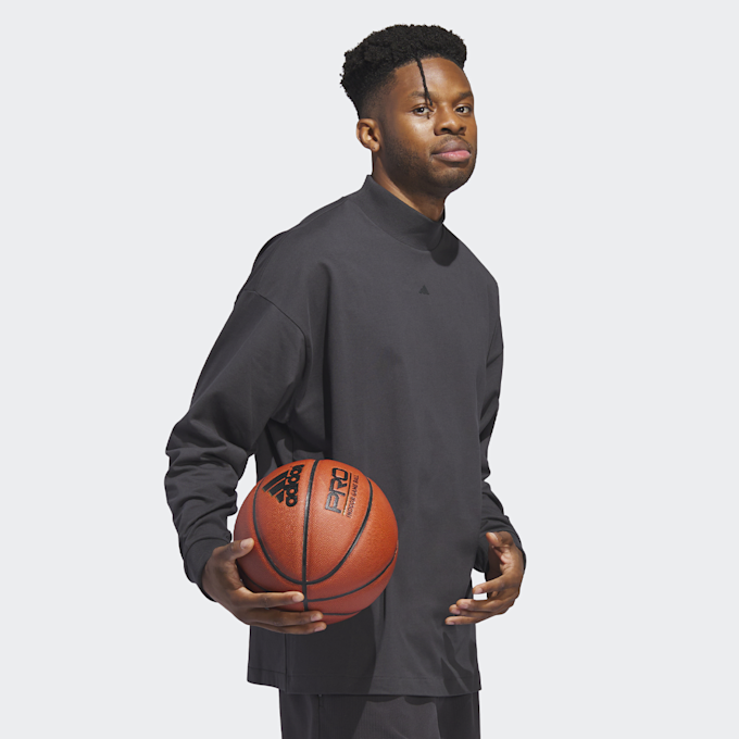 adidas One Basketball Long Sleeve Tee gris 22899 1