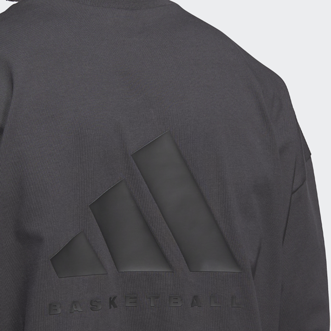 adidas One Basketball Long Sleeve Tee gris 22899 4