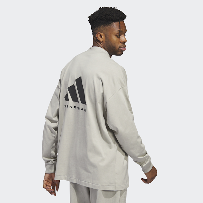 adidas Performance One Basketball Long Sleeve Tee czarny 22900 2