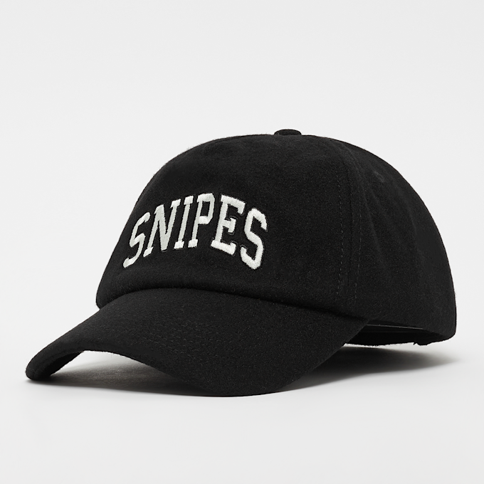 SNIPES College Logo Wool Blend 5-Panel Cap schwarz 22901 1