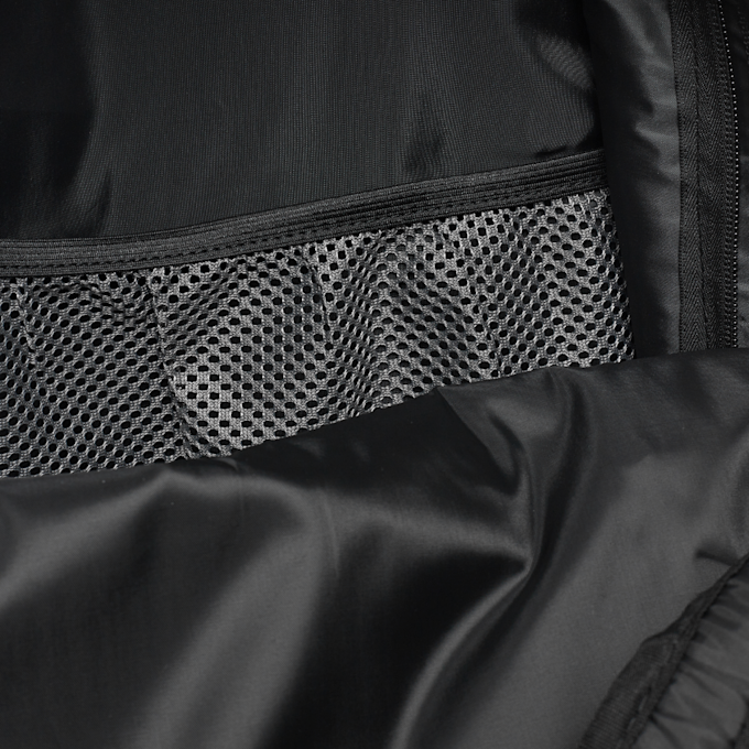 SNIPES Woven Label Basic Logo Multi Pocket Backpack nero 22905 5
