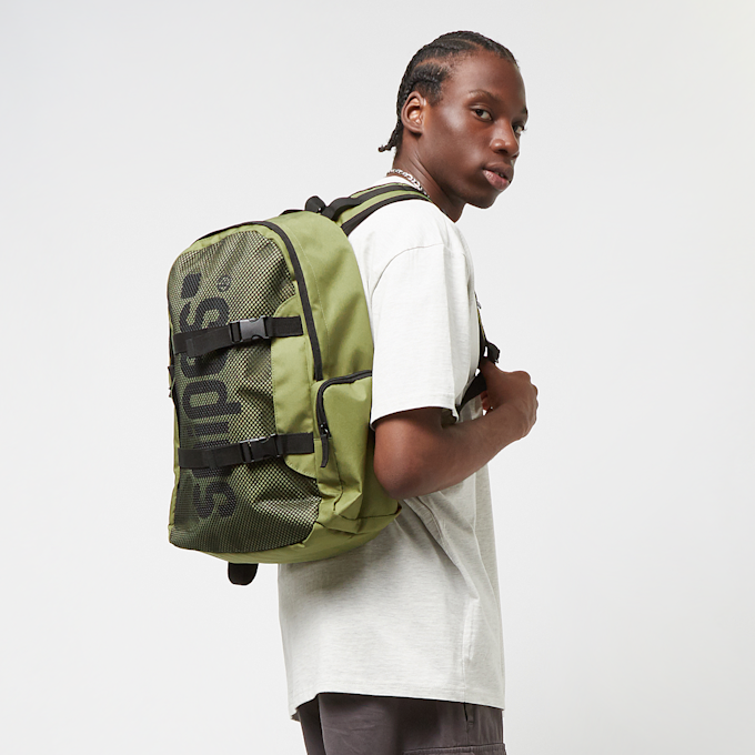 SNIPES Large Basic Logo Skate Backpack grün 22908 6
