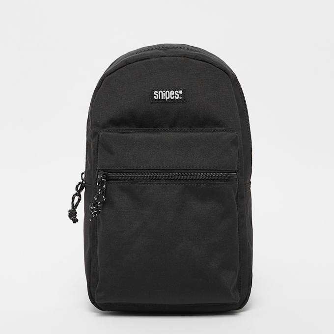 SNIPES Woven Label Basic Logo Backpack Sling Bag noir 22909 1