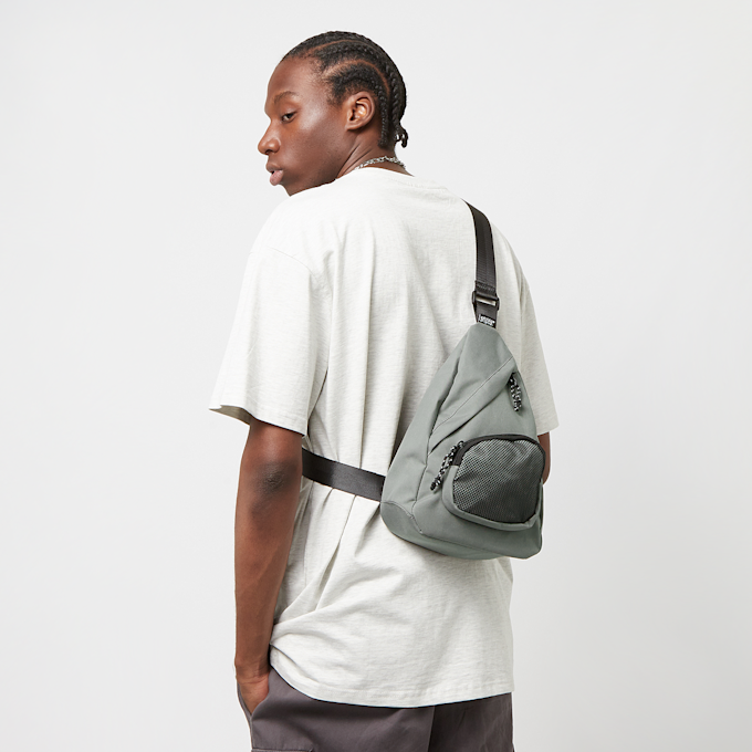 SNIPES Woven Label Basic Logo Multi Pocket Sling Bag multicolor 22914 6