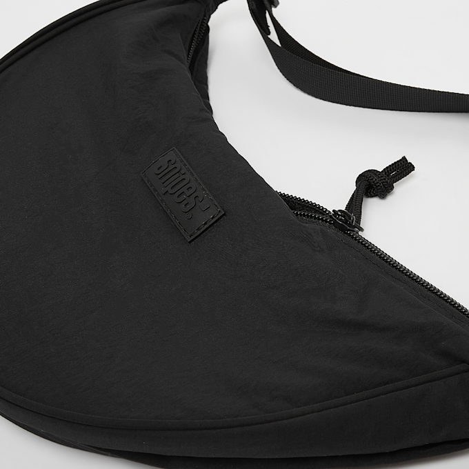 SNIPES Rubber Badge Basic Logo Shoulder Bag noir 22919 4