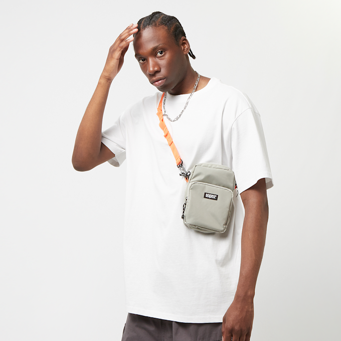 SNIPES Woven Label Basic Logo Small Bag grijs 22926 5