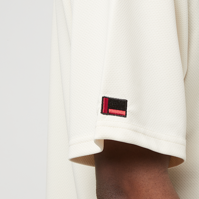 FUBU Varsity Baseball Jersey blanc 22945 6