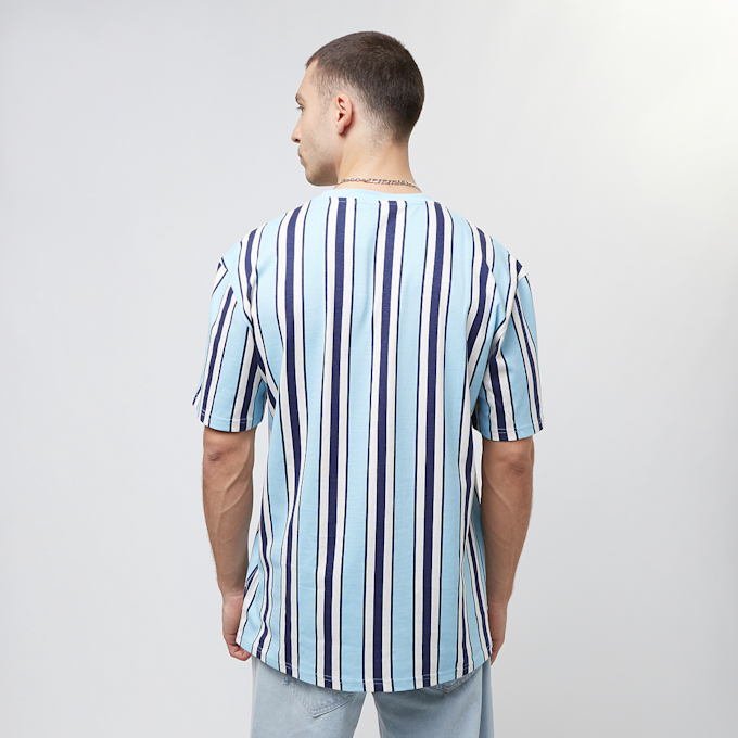 Karl Kani Retro Striped Tee blauw 22995 2