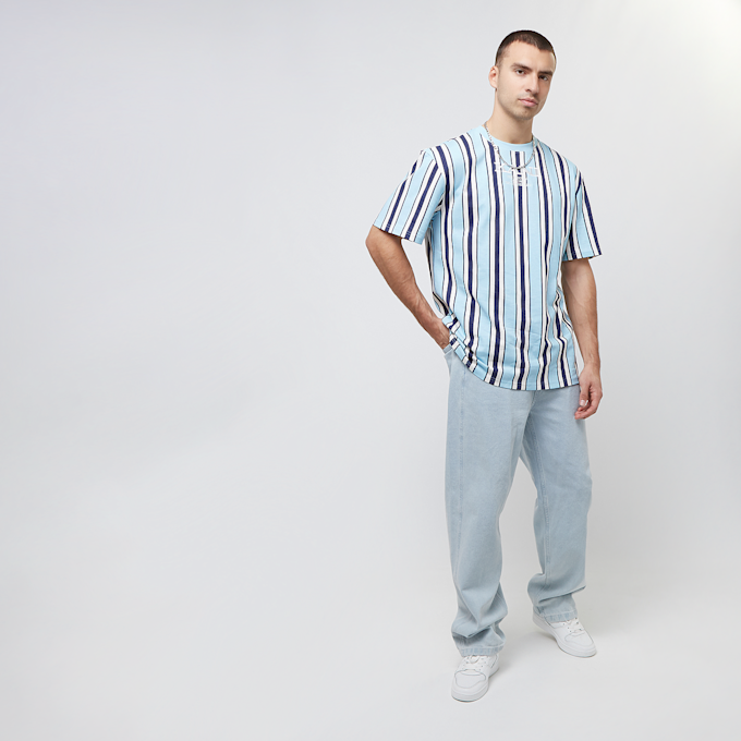 Karl Kani Retro Striped Tee bleu 22995 4